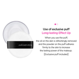  Phấn Phủ Bột Jung Saem Mool Pro-Lasting Finish Powder #Bare-blur 10g - Kèm Bông Puff Đánh Phấn Phủ 