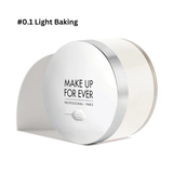  Phấn Phủ Make Up For Ever Dạng Bột Siêu Mịn Dành Cho Da Dầu Giúp Cố Định 24h Ultra HD Setting Powder 16g (Kèm Bông Mút) 