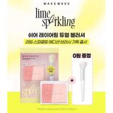  Má hồng Wakemake Sheer Layering Dual Blusher - Kèm Cọ 