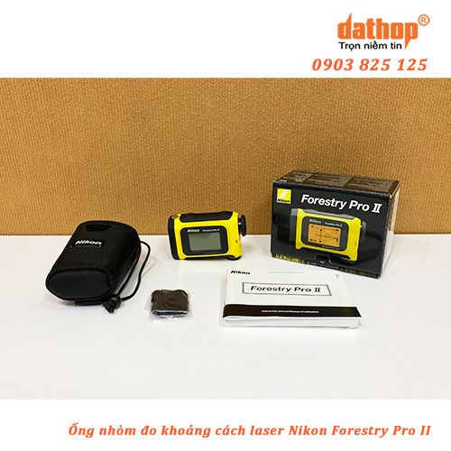 Ống nhòm đo khoảng cách laser Nikon Forestry Pro II