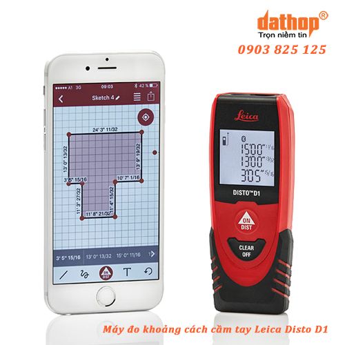 Máy đo khoảng cách Leica Disto D1