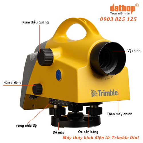 Máy thủy bình điện tử Trimble DiNi 0.3mm