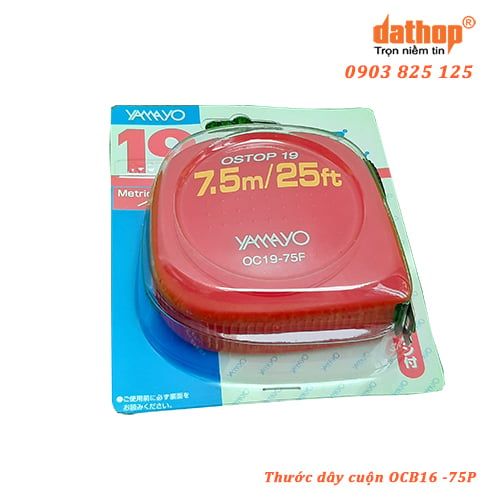 Thước thép bỏ túi không gỉ OCB