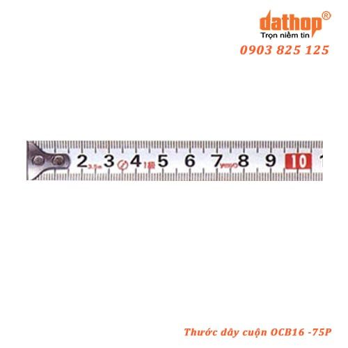 Thước thép bỏ túi không gỉ OCB