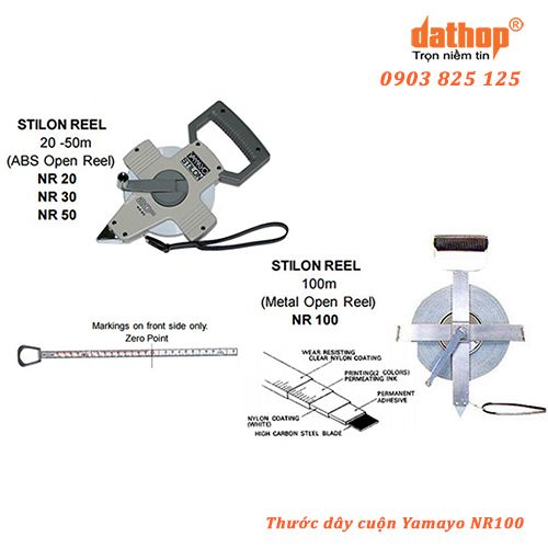 Thước thép bọc nilon NR