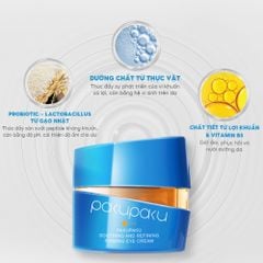 Kem dưỡng mắt ngừa lão hóa, giảm quầng thâm Pakupaku Soothing And Refining Firming Eye Cream 15g