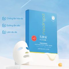 Mặt nạ dưỡng ẩm và làm dịu da Pakupaku Soothing Moist Sheet Mask 25mlx5