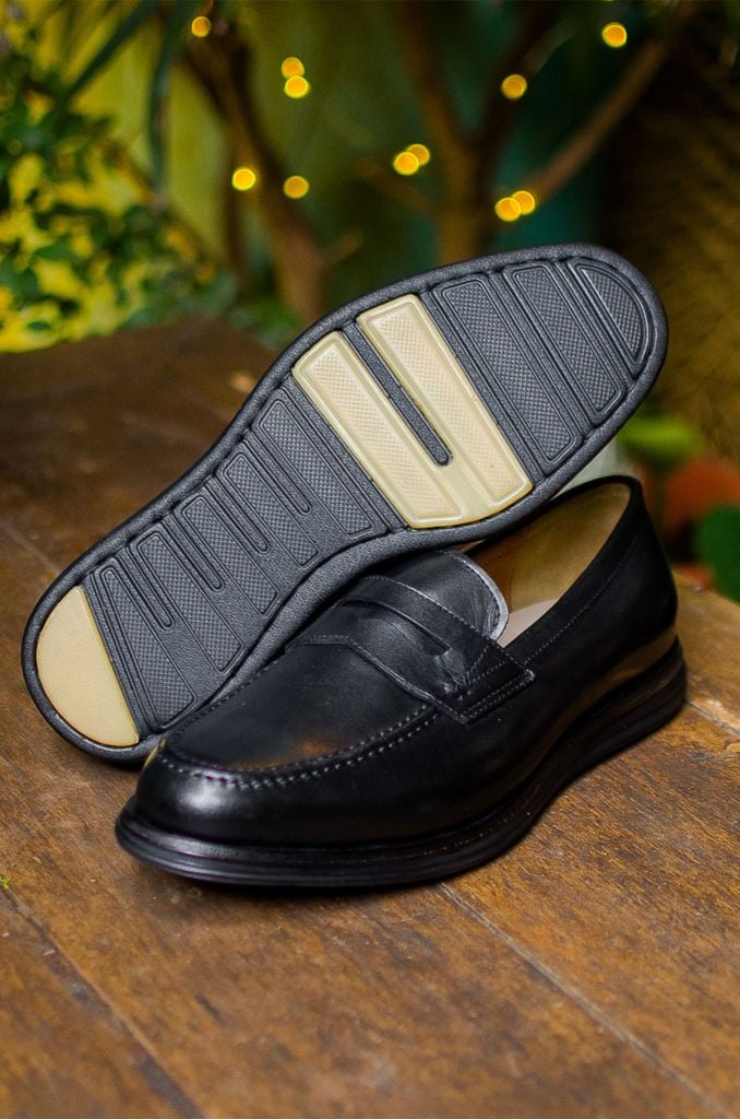 Giày Loafer Nam AMEE ĐẾ ĐEN