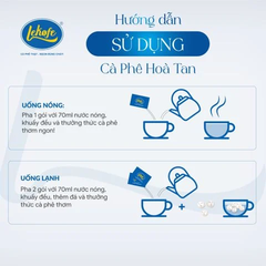 Cà phê Lekofe Hòa Tan vị sầu riêng 4in1 Túi 24 gói