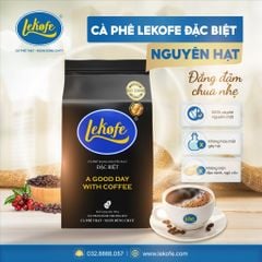 Cà phê Lekofe Đặc Biệt nguyên hạt 1000g