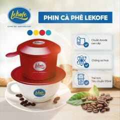 Phin nhôm nhỏ pha cà phê Lekofe ( 4 Màu )