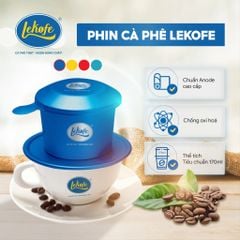Phin nhôm nhỏ pha cà phê Lekofe ( 4 Màu )