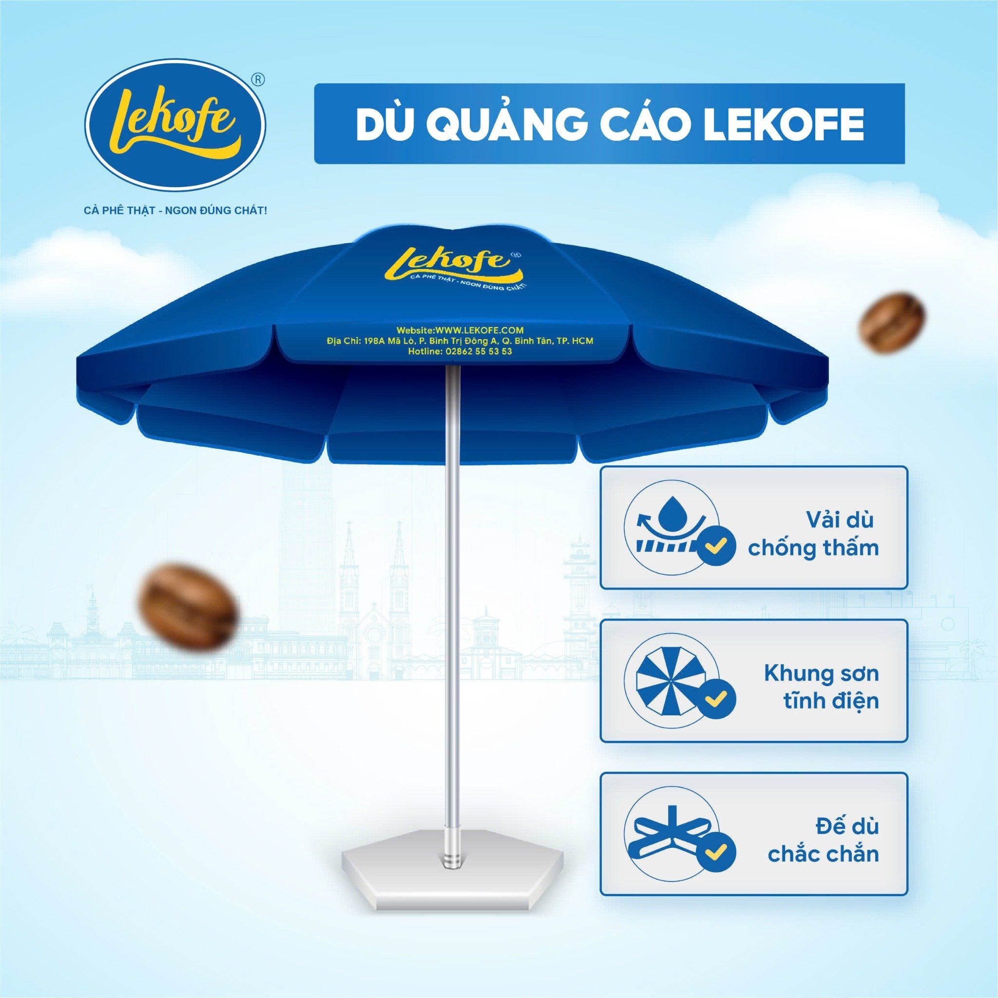  Dù Quảng Cáo Lekofe 