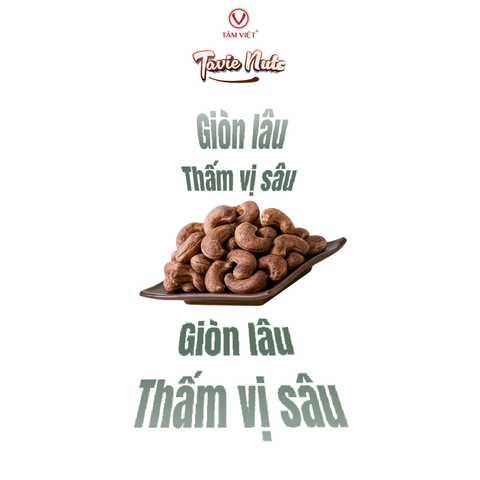  Tavie Nuts - Hạt điều Nướng nguyên vị 