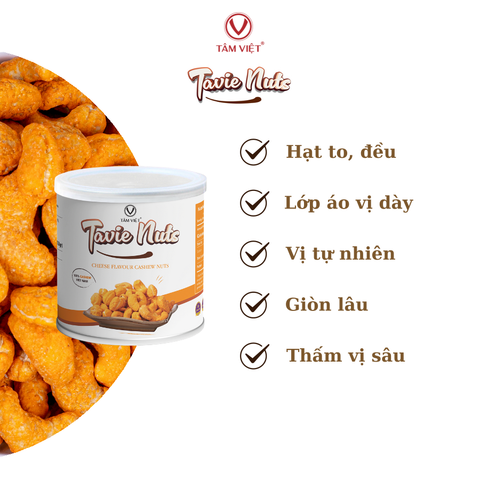  Tavie Nuts - Hạt điều vị Phô mai 
