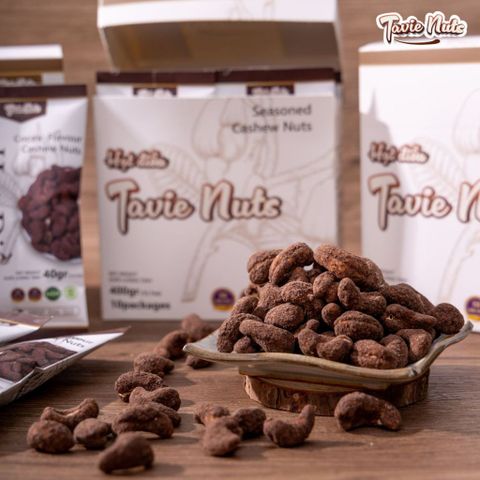  COMBO 10 GÓI HẠT ĐIỀU TẨM VỊ GÓI 40GR DÙNG THỬ - HẠT DINH DƯỠNG - ĂN VẶT HEALTHY KHÔNG CHẤT BẢO QUẢN 