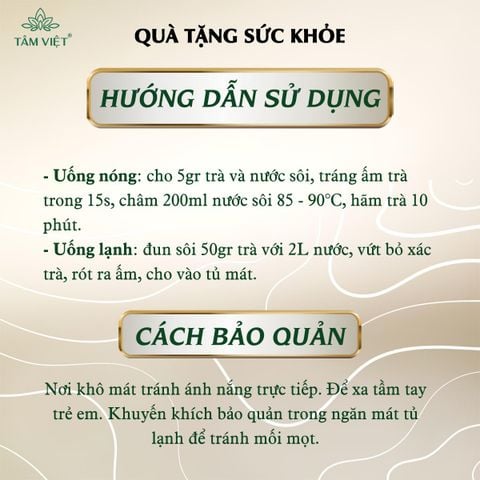  MỘC HƯƠNG TRÀ - CHÈ THẢO MỘC THIÊN NHIÊN - HEALTHY TEA 