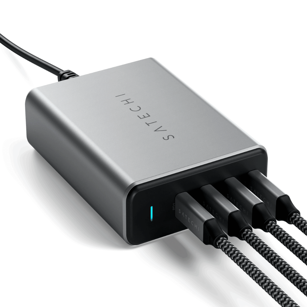 Dock Sạc Satechi USB-C 165W PD 4 Cổng
