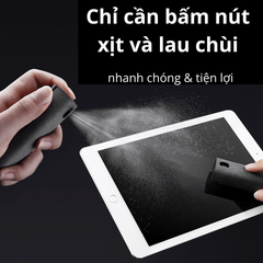 Bộ Vệ Sinh Màn Hình iPhone, iPad, MacBook Lucas All In One Portable Cleaner