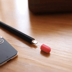 Case/ Ốp Silicon Apple Pencil 1 Kiểu Bút Chì AHASTYLE