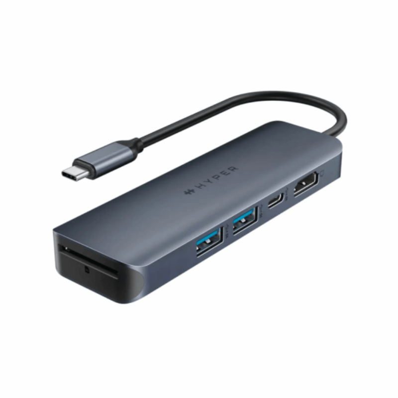Hub/ Cổng Chuyển USB-C HyperDrive Next 6in1 Cho Laptop/ MacBook – HD4002GL