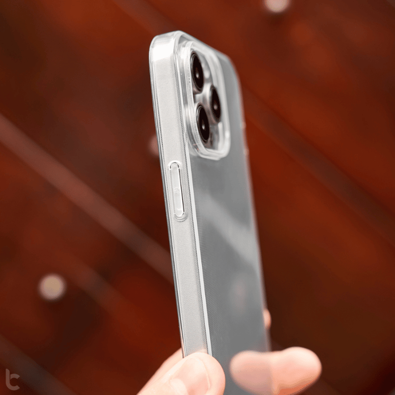 Ốp Lưng Trong Suốt iPhone 15 Pro Max WIWU ZCC-108 Nhựa Dẻo Chống Sốc
