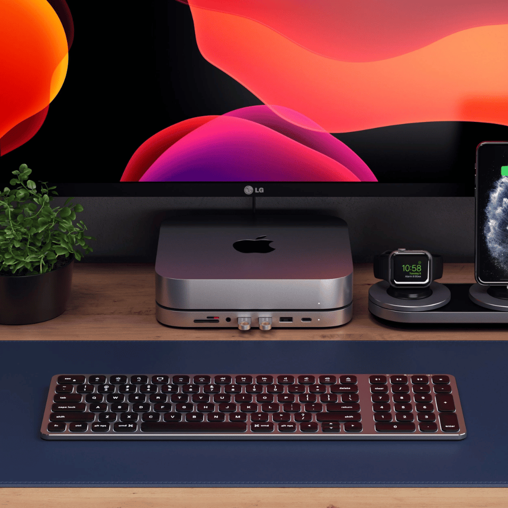 Bàn Phím Bluetooth Satechi Có Đèn Nền Cho Mac ST-ACBKM