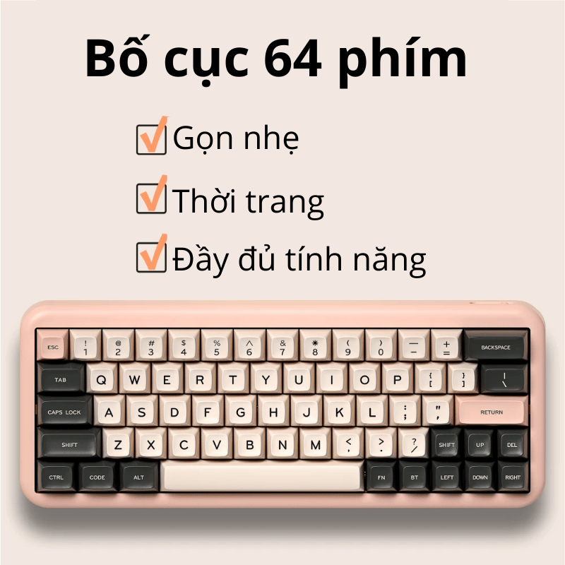 Bàn Phím Cơ Melgeek – Mojo60 Christian