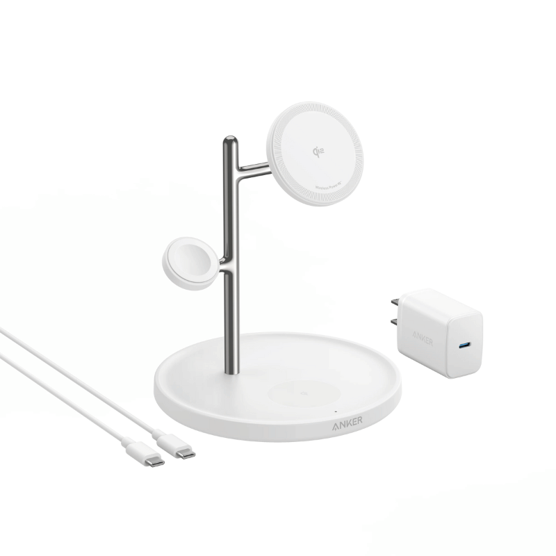Bộ Sạc Anker MagGo 3in1 B25M3