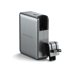 Bộ Sạc Satechi 145W 4 Cổng USB-C GaN Travel ST-W145GTM