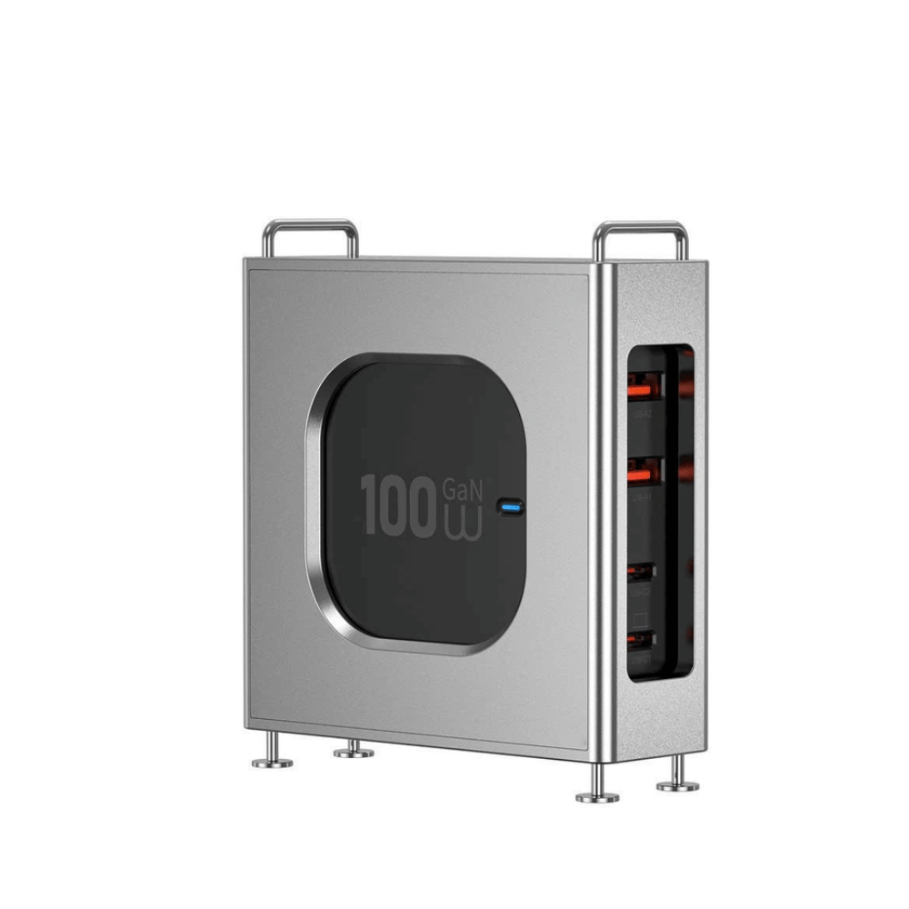 Trạm Sạc WiWU Warrior 100W GaN Nhiều Cổng Wi-G013