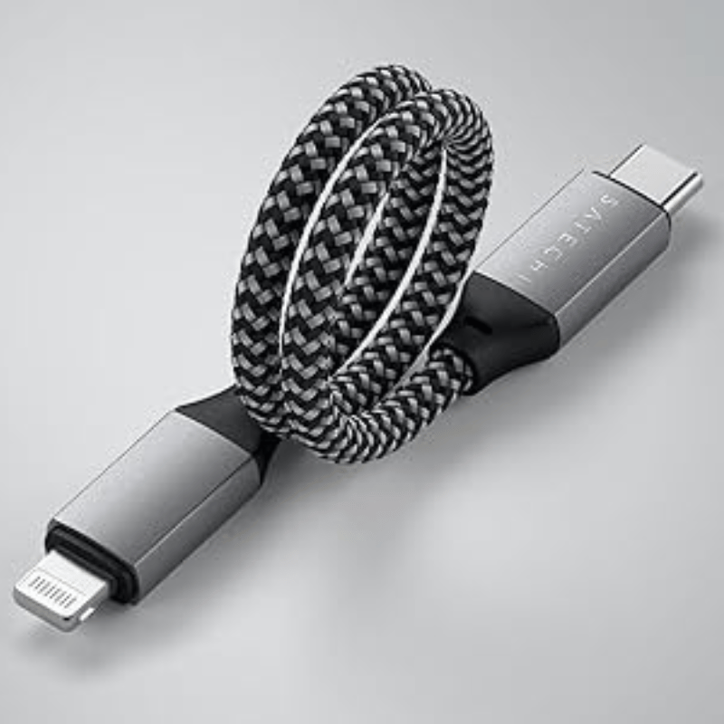 Cáp Sạc Satechi USB-C to Lightning 25cm ST-TCL10M
