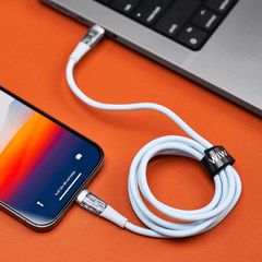 Cáp Sạc WiWU Trong Suốt USB-C To Lightning TM01
