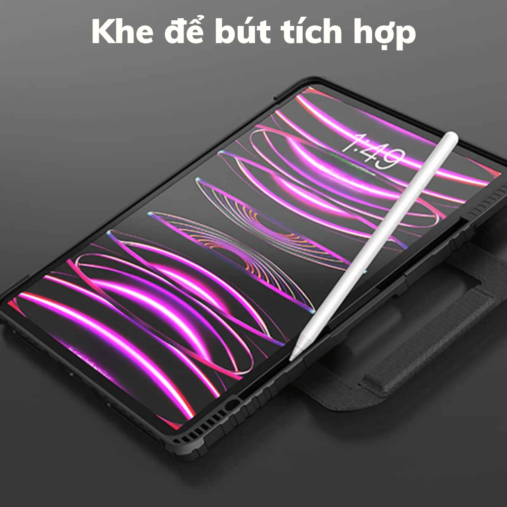 Ốp Bàn Phím iPad Nillkin Carry Go Có Đèn Nền