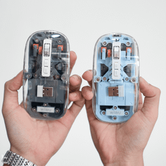 Chuột Trong Suốt WiWU Crystal Magnetic Wireless Mouse WM105