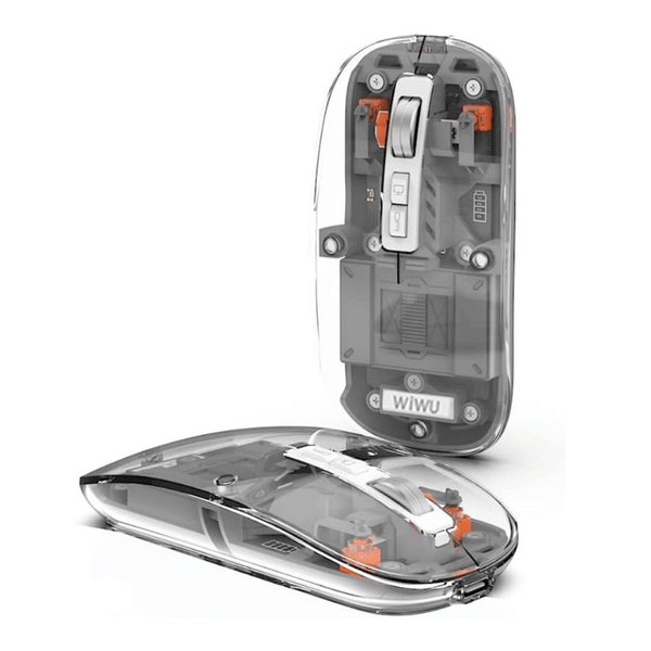Chuột Trong Suốt WiWU Crystal Magnetic Wireless Mouse WM105
