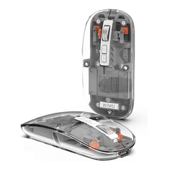 Chuột Trong Suốt WiWU Crystal Magnetic Wireless Mouse WM105