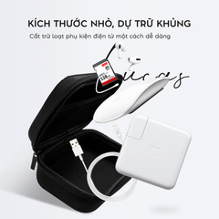 Combo Hộp Đựng Phụ Kiện Lucas Và Túi Chống Shock MacBook Lucas