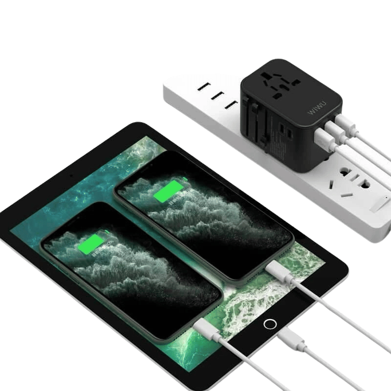 Củ Sạc/ Phích Cắm Đa Năng Du Lịch WIWU Universal
