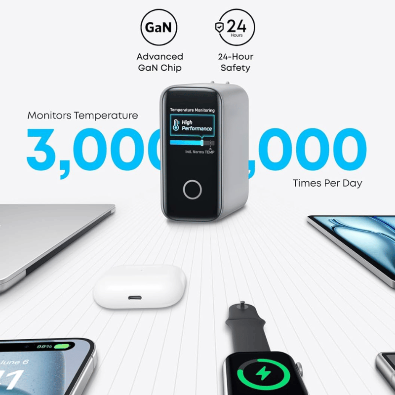 Củ Sạc Nhanh Anker Zolo 140W GaN 3C1A (with USB-C Cable) B2697