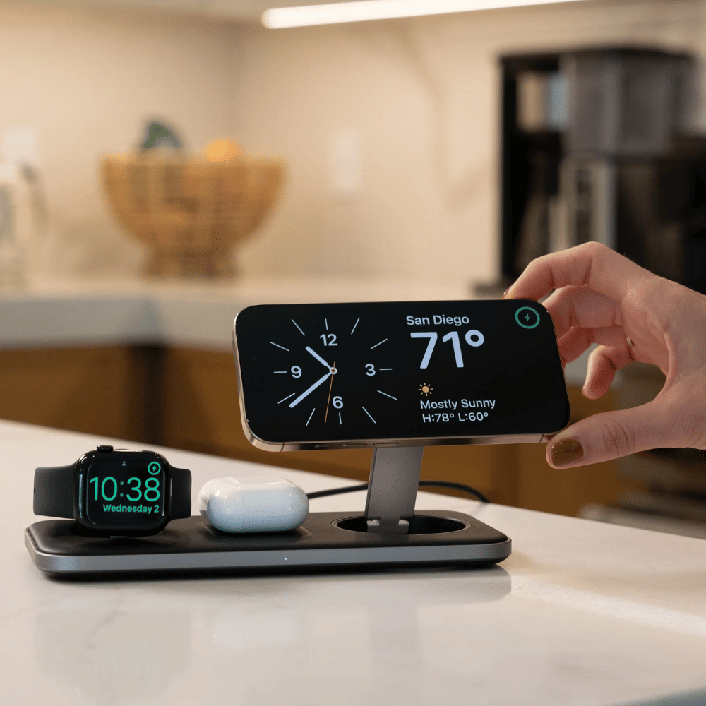 Đế Sạc Không Dây Satechi Qi2 Trio ST-QTPM-EA