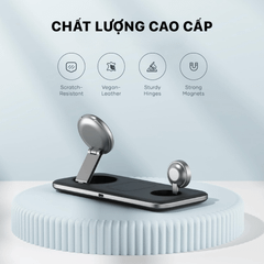 Đế Sạc Không Dây Satechi Qi2 Trio ST-QTPM-EA