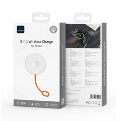 Dock Sạc Không Dây WIWU 3in1 Wi-W037