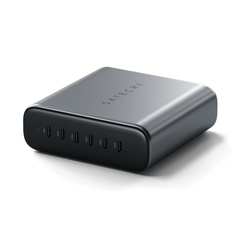 Dock Sạc Satechi 200W GaN 6 cổng USB-C ST-C200GM-EU
