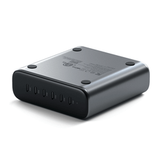 Dock Sạc Satechi 200W GaN 6 cổng USB-C ST-C200GM-EU