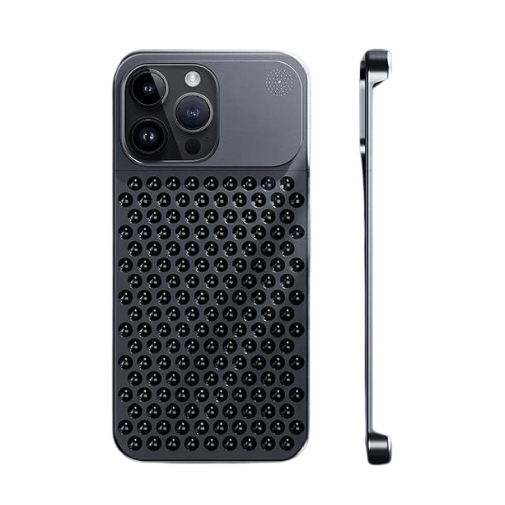 Case/ Ốp iPhone Nhôm Tản Nhiệt NJOYNY Kiểu Mac Pro
