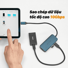 Hub/ Cổng Chuyển USB-C HyperDrive Next 4in1 Cho Laptop/ MacBook – HD4001GL