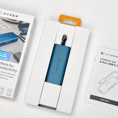 Hub/ Cổng Chuyển USB-C HyperDrive Next 4in1 Cho Laptop/ MacBook – HD4001GL