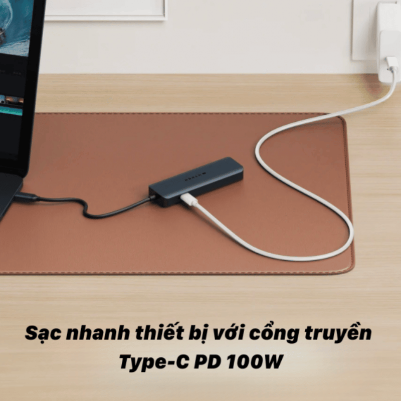Hub/ Cổng Chuyển USB-C HyperDrive Next 6in1 Cho Laptop/ MacBook – HD4002GL
