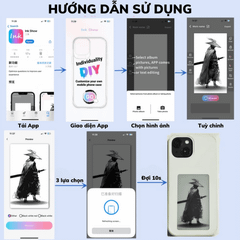 Ốp Lưng iPhone In Hình Fashion Case Born To Love Hiển Thị Hình Ảnh Yêu Thích